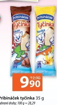 Dezert tyčinka Pribináček