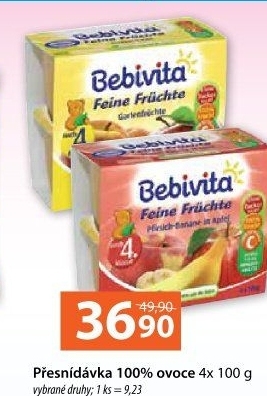 Příkrm ovocný Bebivita