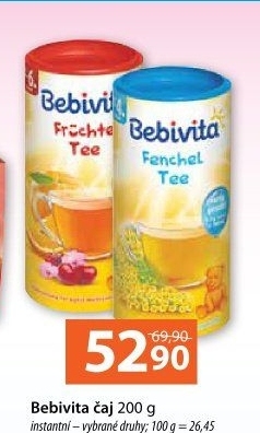 Čaj instantní Bebivita