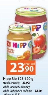 Přesnídávka ovocná Bio HiPP