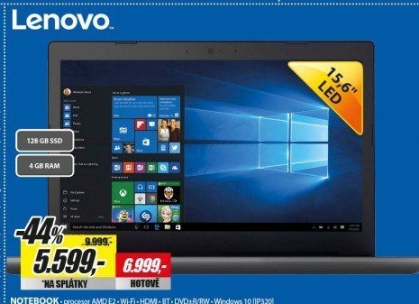 IP320 15,6 E2 4GB 128GB SSD W10LENOVO