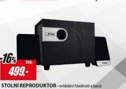 YSP 212BK Reproduktory 2.1 / 8WYENKEE