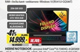 GL503VD-FY146T 15,6 i5 8G 256SSD 2G ASUS