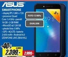 ZenFone Live ZB501KL-4A028A černýASUS