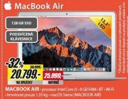 MacBook Air 13 i5 8G 128GB SSD APPLE