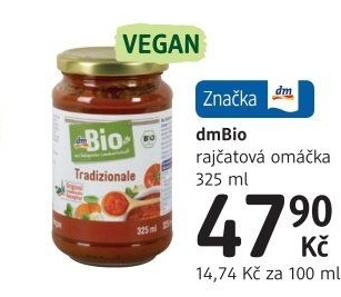 Omáčky dm Bio