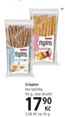 Tyčinky Crispins Extrudo