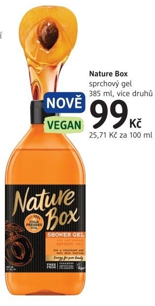 Sprchový gel Nature box