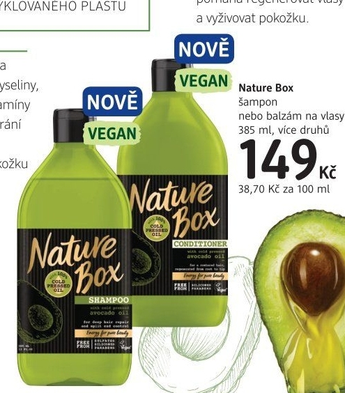 Šampon Nature box