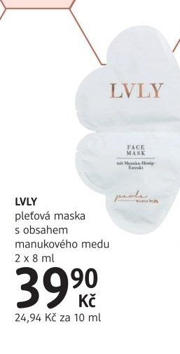Maska pleťová LVLY