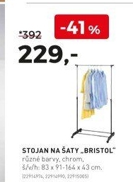 STOJAN NA ŠATY „BRISTOL“