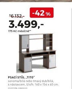 PSACÍ STŮL „TITO“