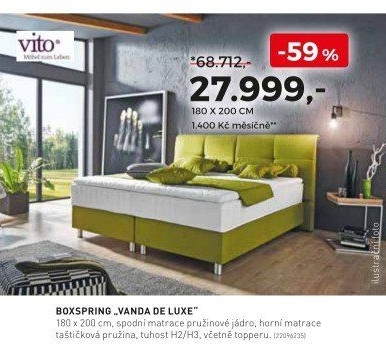 BOXSPRING „VANDA DE LUXE“