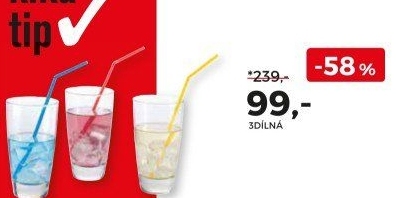 SADA SKLENIC „DOMINO“