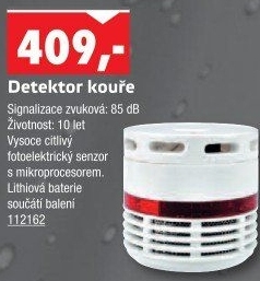 Detektor kouře