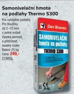 Samonivelační hmota na podlahy Premium Den Braven
