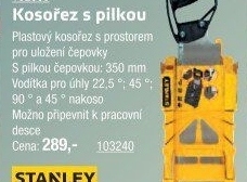 Kosořez s pilkou čepovkou Stanley