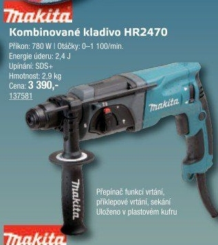 Vrtací a sekací kladivo Makita HR2470