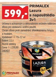 Lazura 3v1 Primalex