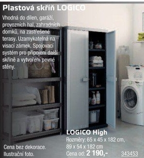 Plastová skříň