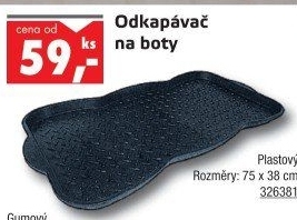 Gumový odkapávač na boty
