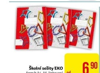 Školní sešit A4