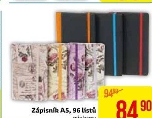 Zápisník A5