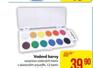 Vodové barvy