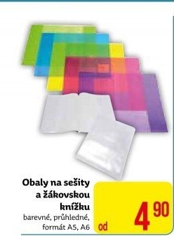 Obaly na sešity A5