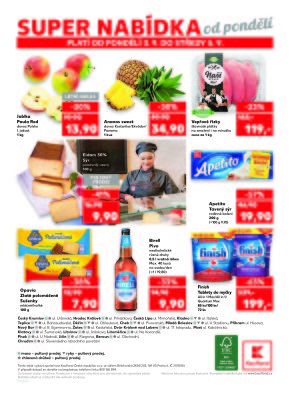 akční leták Kaufland 30.8.2018-5.9.2018