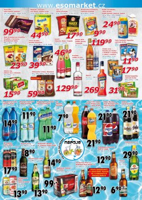 akční leták ESO MARKET 29.8.2018-9.9.2018