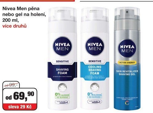 NIVEA MEN NA HOLENÍ