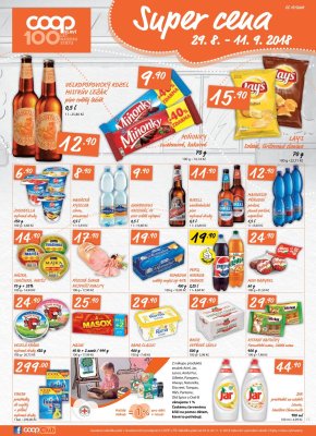 akční leták COOP 29.8.2018-4.9.2018