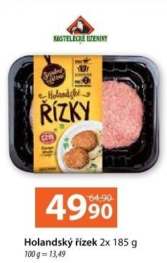 Řízky holandské Snadné vaření Kostelecké uzeniny
