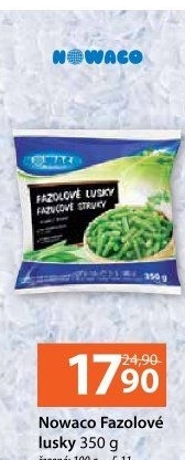 Lusky fazolové mražené Nowaco