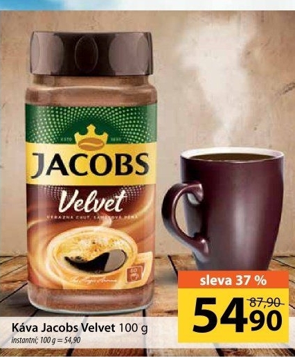 Instantní káva Jacobs Velvet