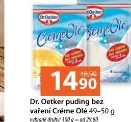 Pudink Créme Olé Dr. Oetker