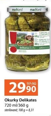 Okurky delikates Machland