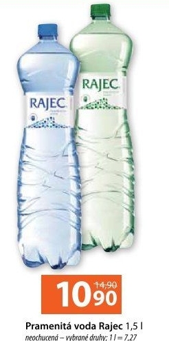 Přírodní voda Rajec