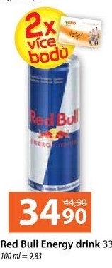 Energetický nápoj Red Bull