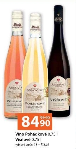 Víno Pohádkové Vinařství Annovino Lednice
