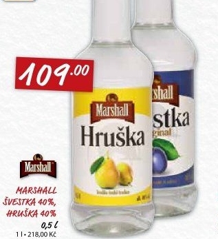 Pálenka Švestka Marshall