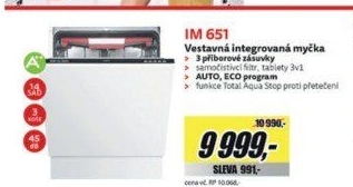 IM 651 MYČKA 60CM VEST.MORA