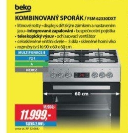 FSM 62330DXT SPORÁK KOMBIBEKO