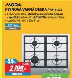 VDP 642X1 VARNÁ DESKA PL.MORA