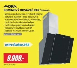 OV 680G ODSAVAČ PAR KOMÍN.MORA