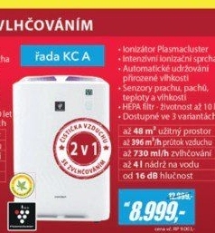 KC A40EUW ČISTIČKA VZDUCHUSHARP