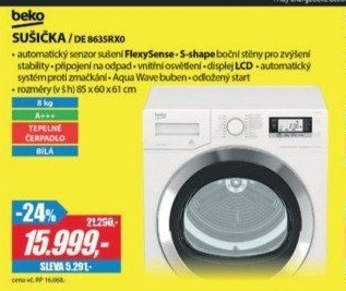DE 8635RX0 SUŠIČKABEKO