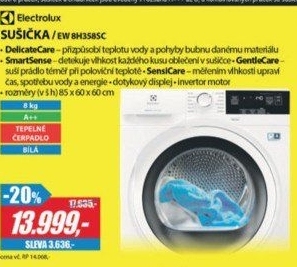 EW 8H358SC SUŠIČKAELECTROLUX