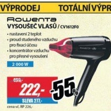 CV1612F0 VYSOUŠEČ VLASŮROWENTA